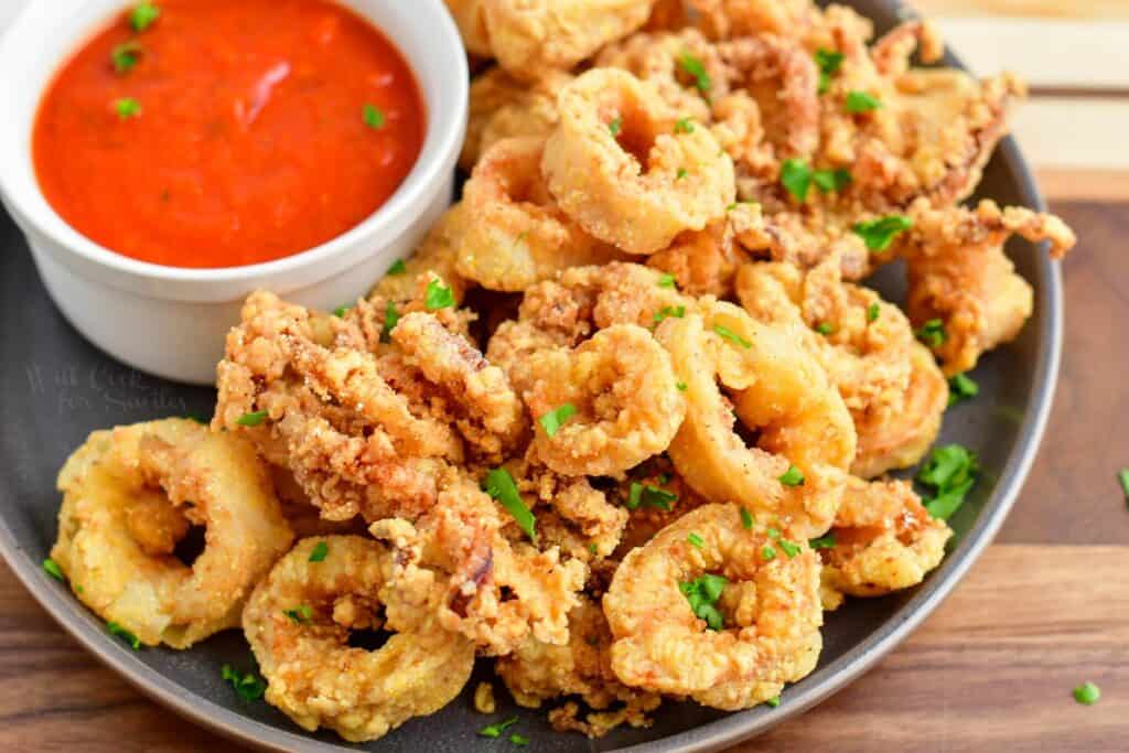 Fried Calamari - How To Make Crispy Fried Calamari At Home