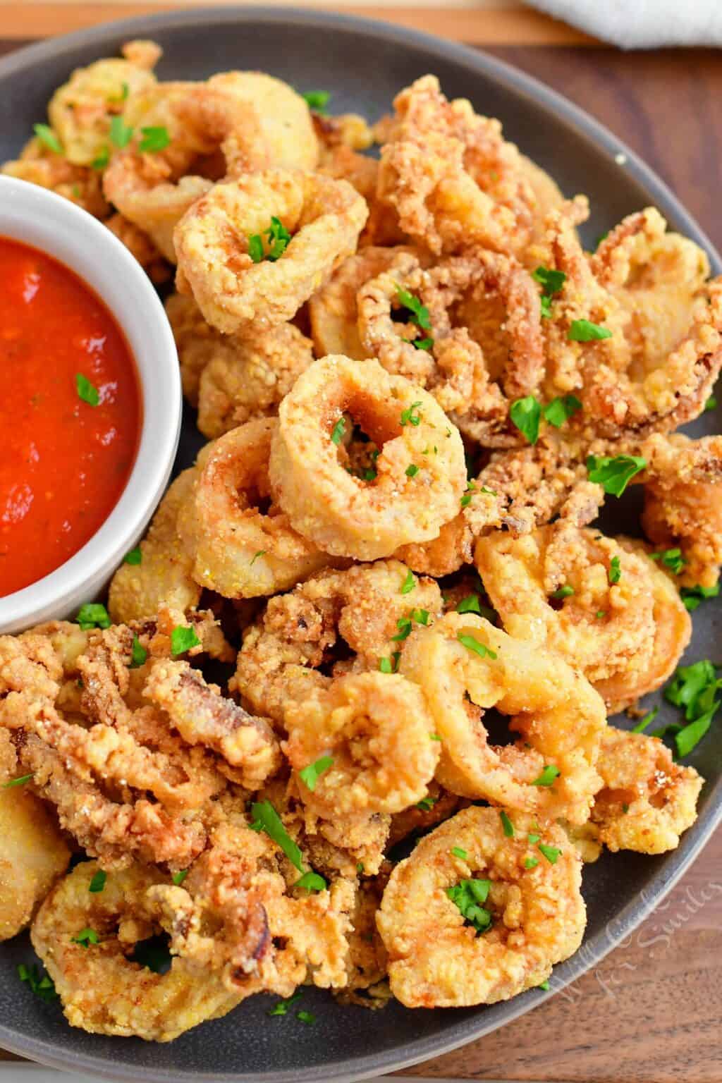 Fried Calamari - How To Make Crispy Fried Calamari At Home