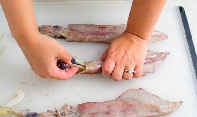 How to Clean Squid - Photo and Video Guide and Ways To Cook It