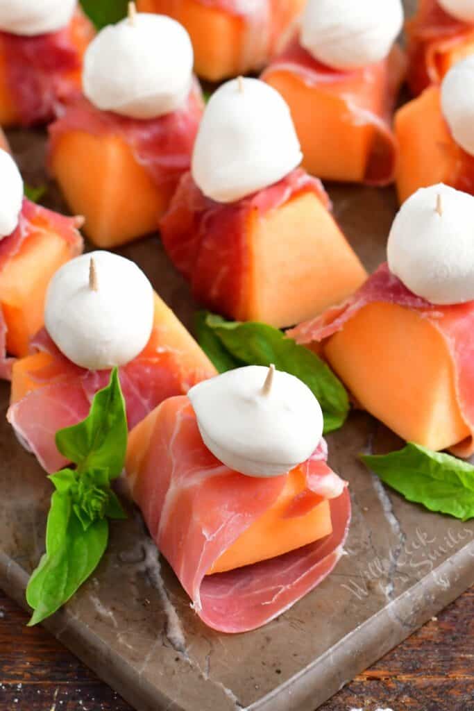 Prosciutto and Melon - Perfect Easy Summer Appetizer