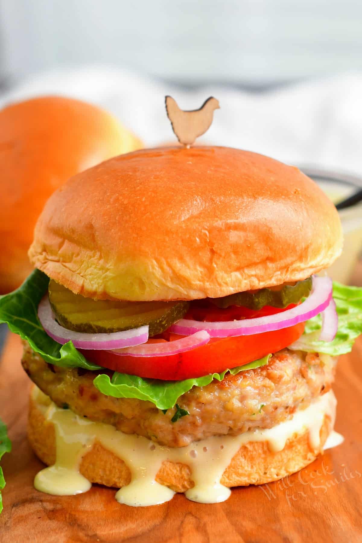 Gourmet Chicken Burger