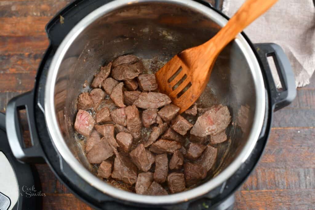 searing beef in instant pot