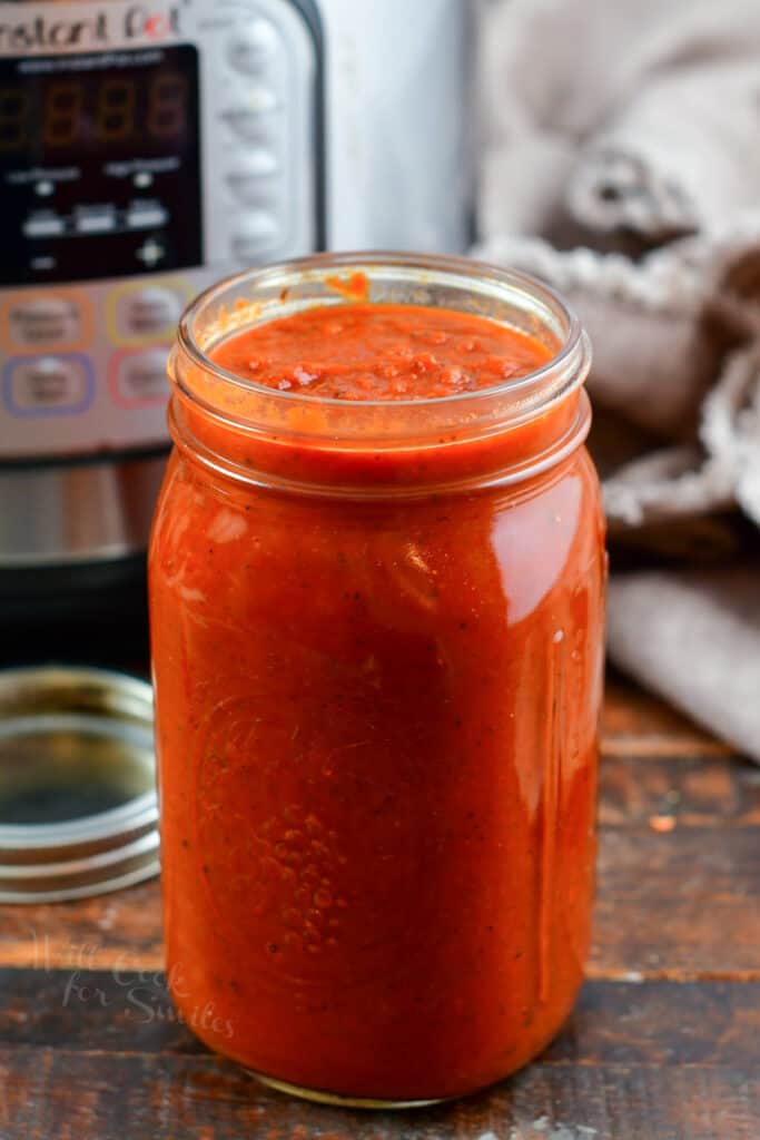 Instant pot sales pasta jar sauce