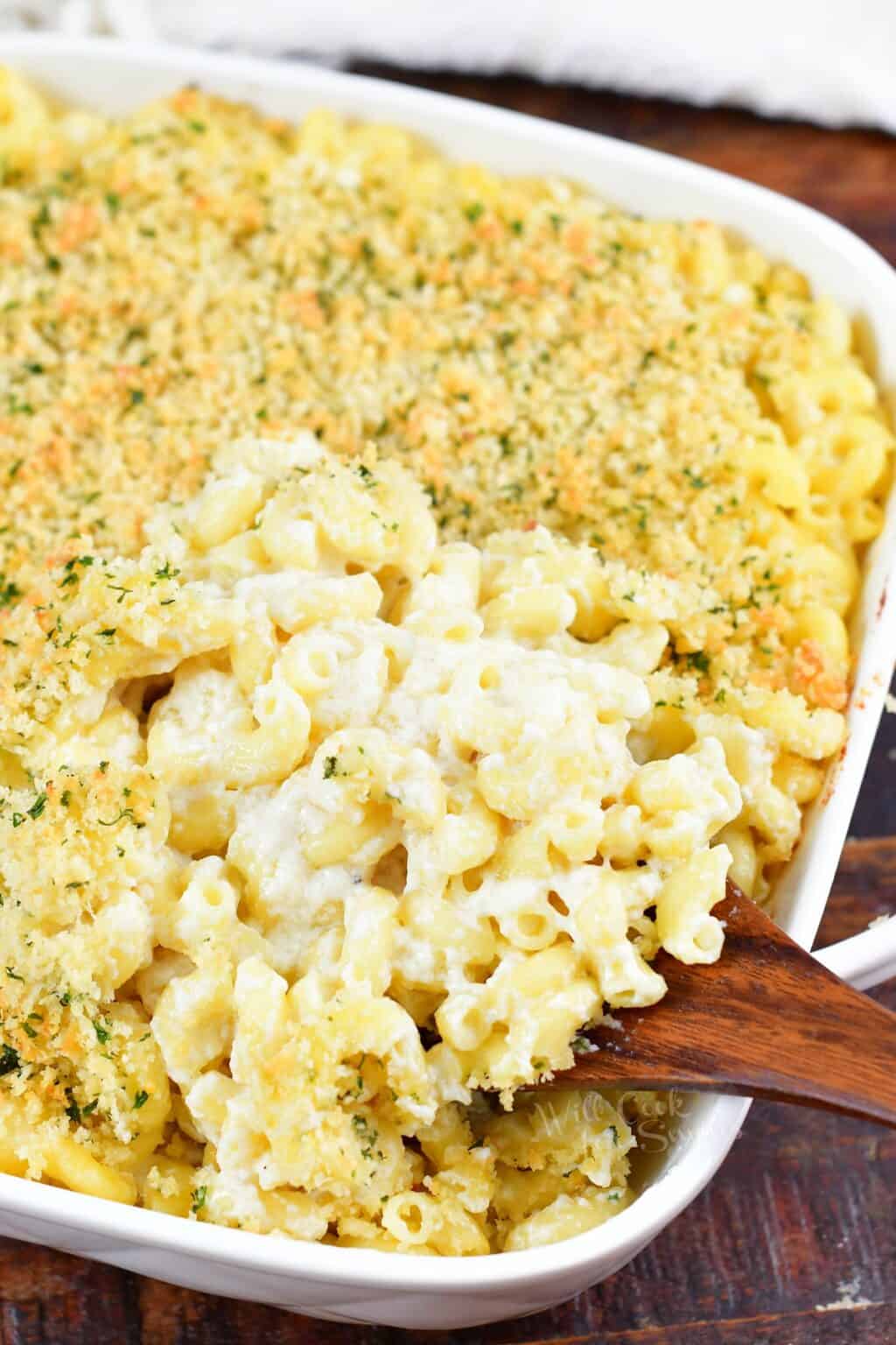 Parmesan Baked Mac And Cheese Will Cook For Smiles Parmesan Mac And Cheese 1024x1536