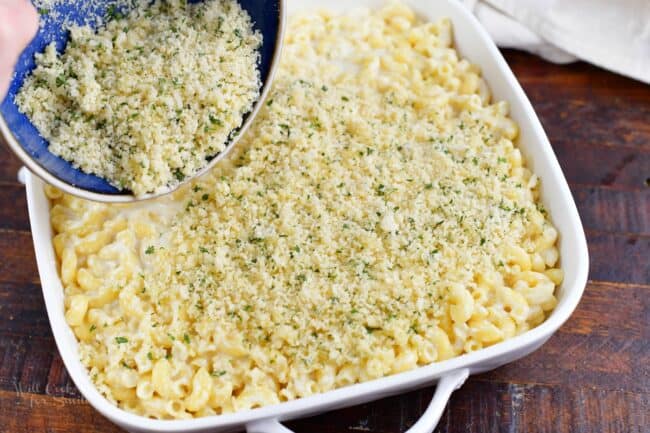Parmesan Baked Mac And Cheese Will Cook For Smiles Parmesan Mac And Cheese 11 650x433