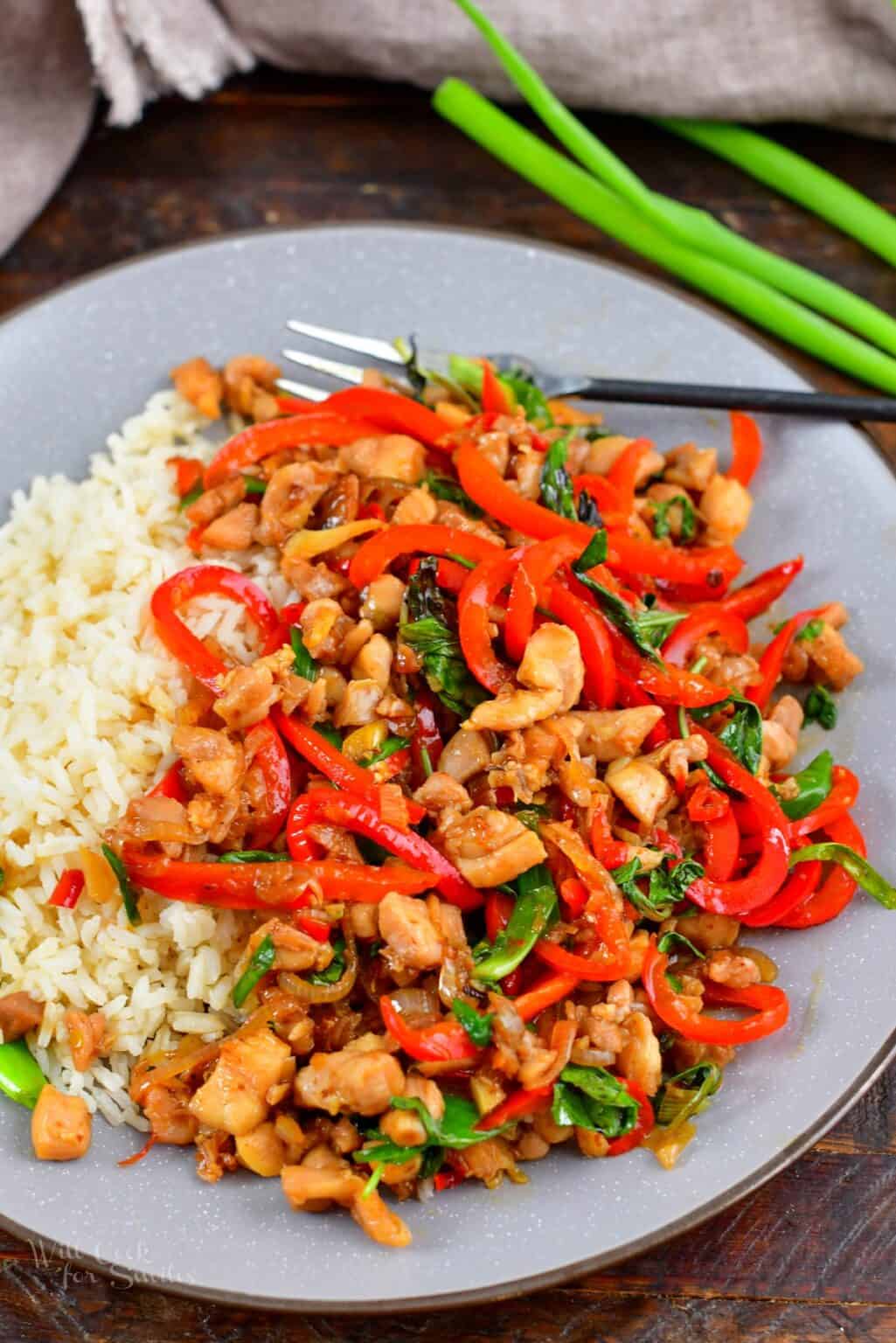 Thai Basil Chicken (Pad Krapow Gai) Will Cook For Smiles