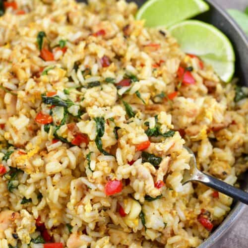 Thai Basil Fried Rice - Will Cook For Smiles
