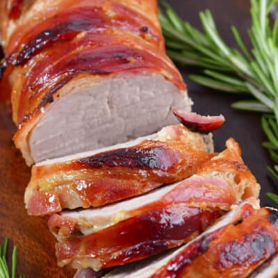 Bacon Wrapped Pork Tenderloin