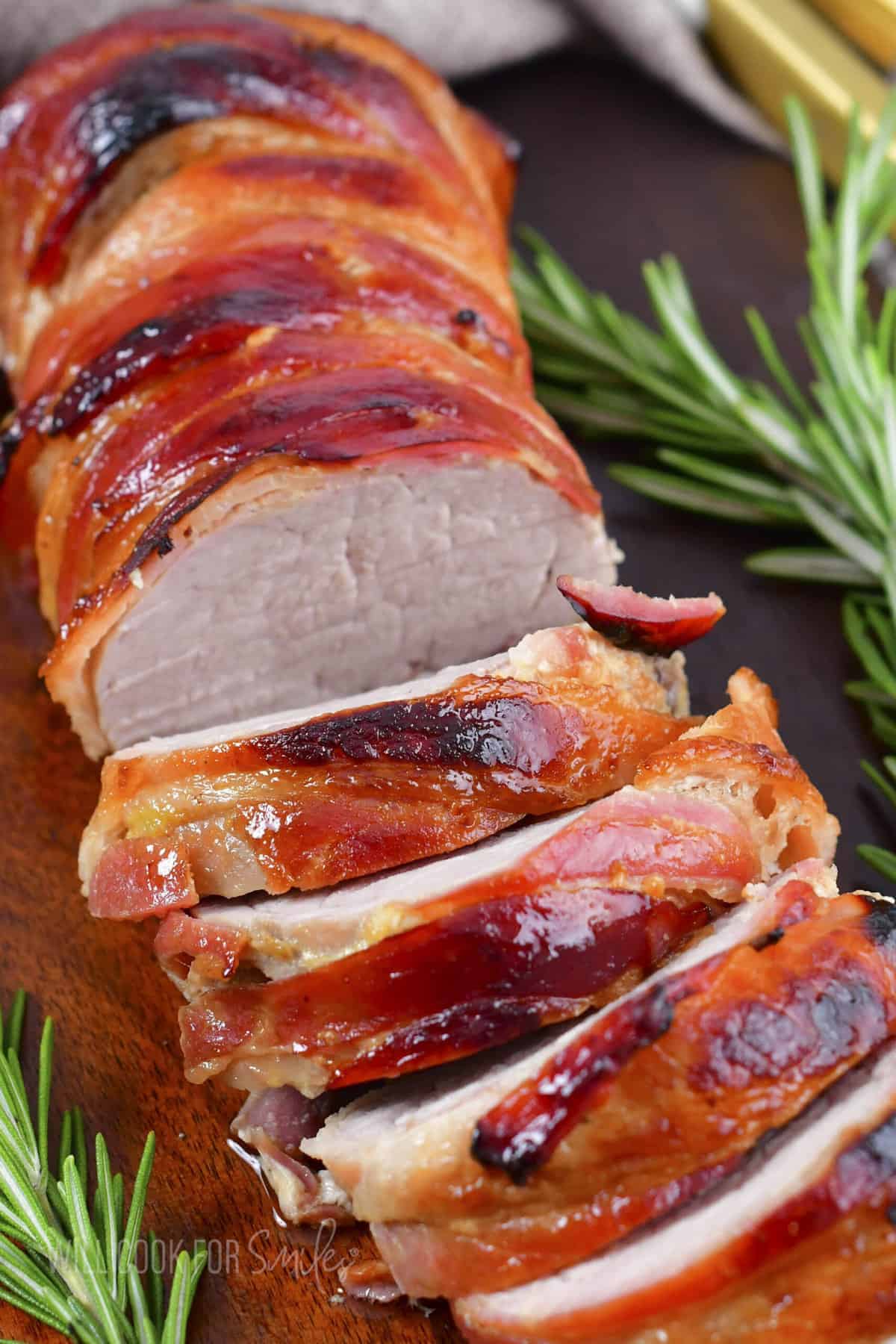 Bacon Wrapped Pork Tenderloin