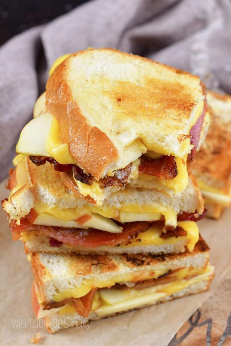 Apple Bacon Gouda Grilled Cheese Will Cook For Smiles