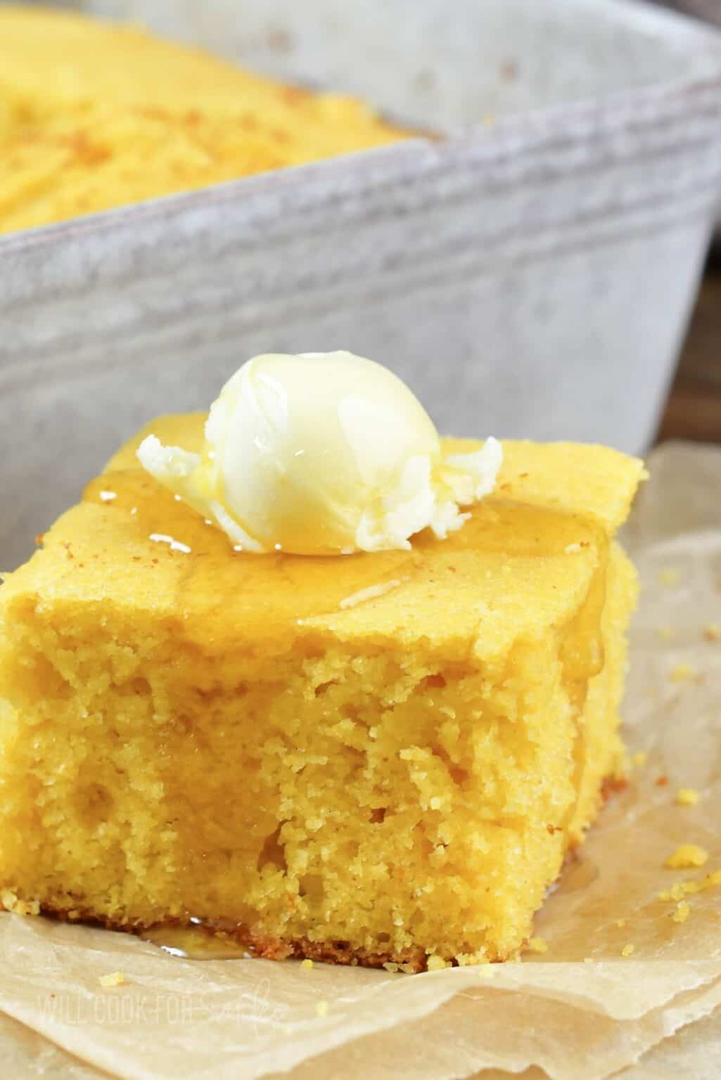 Buttermilk Cornbread Quick and Easy Sweetened Cornbread