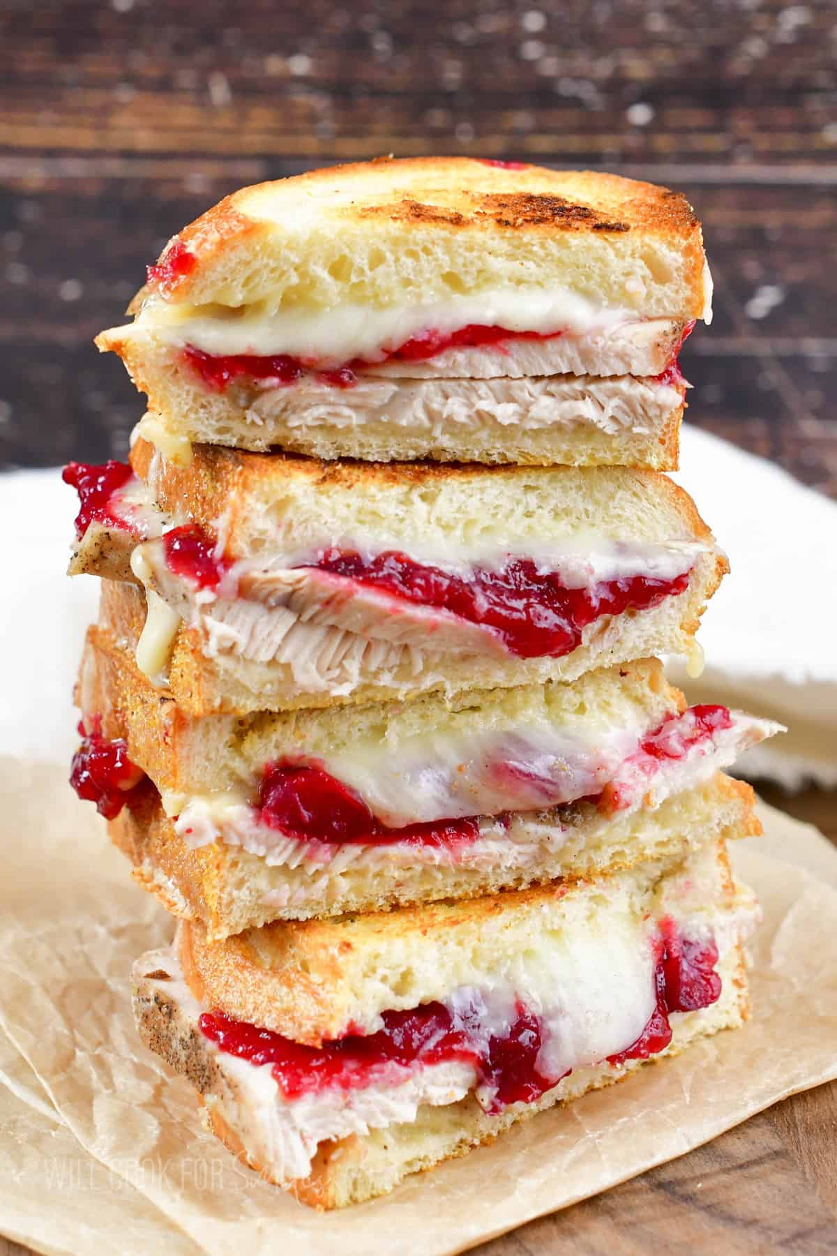 Turkey Cranberry Brie Grilled Cheese Will Cook For Smiles