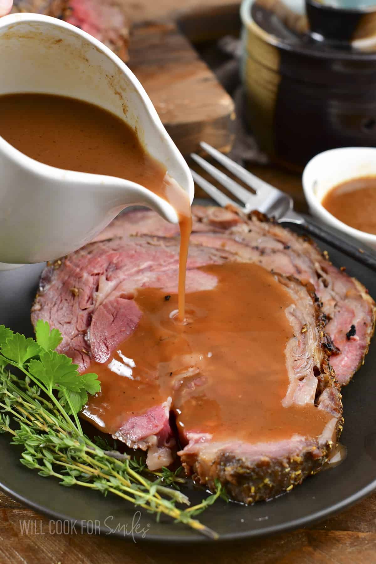 Prime Rib Au Jus - The Ultimate Holiday Roast - Sip and Feast