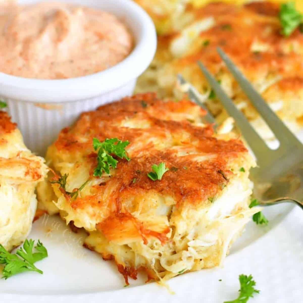 Maryland Style Crab Cakes with Spicy Remoulade