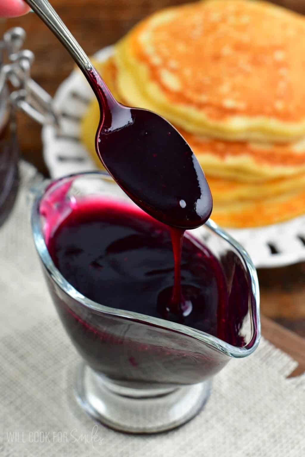Blue Raspberry Syrup Ingredients Blueberry Syrup - Will Cook For Smiles
