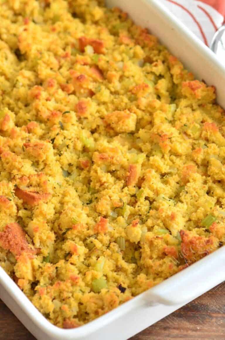 Southern Cornbread Dressing Recipe - Will Cook For Smiles